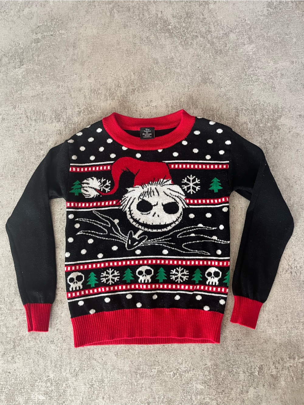 Disney Nightmare Before Christmas Ugly Sweater